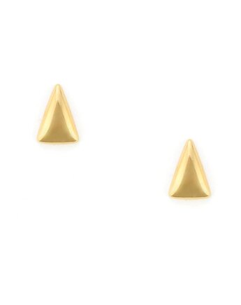 Kolczyki trójkąty - kolczyki sztyfty ze stali szlachetnej, Kulka Bransoletki