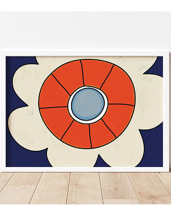 Kolorowy plakat abstrakcyjny, Dekorando