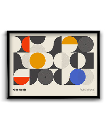 Plakat Bauhaus Geometry No.2, Bury Lis