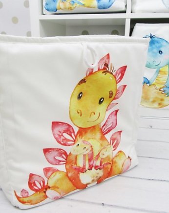 Pojemnik na zabawki z Dinozaurem, Enitka Sweet Baby Room