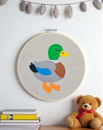 Obrazek Kaczuszka Handmade Dekoracja do Pokoju Dziecka, Panfilka