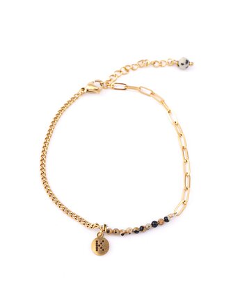 Baby Bestseller! Bransoletka z Kamieniem dalmatyńskim, Kulka Bransoletki