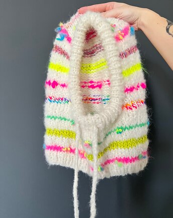 Fantazyjna balaclava, SZYSZKA sztrykuje
