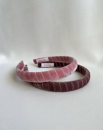 Rogalikowa opaska Candy Pink slim