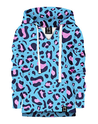 Bluza Dziewczynka DR.CROW Leopard Blue, DrCrow