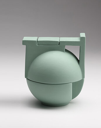 BAU SOLO / ZIELONY / Porcelanowy zestaw do herbaty, Modus Design