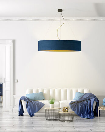 Plafon sufitowy do salonu PORTO VELUR fi - 100 cm, LYSNE