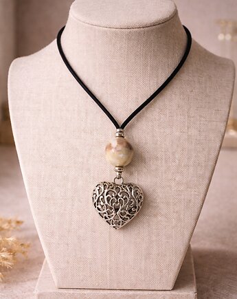 Wisior naszyjnik z sercem, Mymami