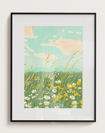 Plakat "Łąka" A3 (30x42), Gigi Rosado