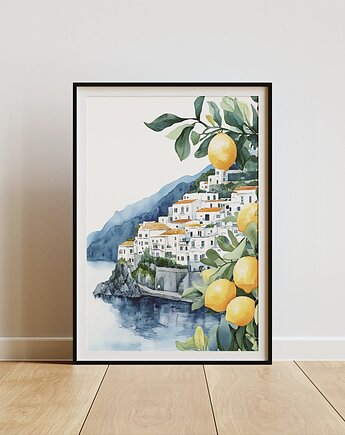 Plakat - Przepiękne Amalfi, Harry Monkey