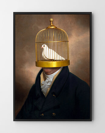 Plakat Złota klatka, HOG STUDIO