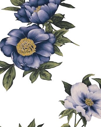 Pościel z wypełnieniem  Flowers  Blue Collection, MioAmore