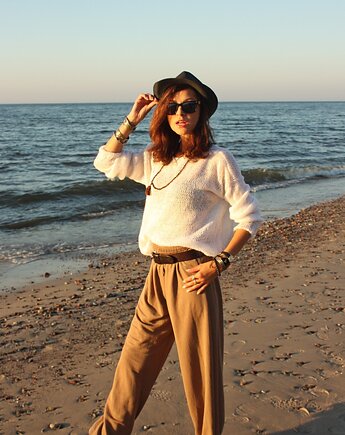 Sweter handmade Angora Star, Mademoiselle Patrini