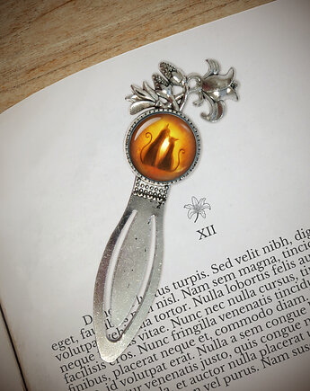 Zakładka do książki - Kotki - lilia, yenoo