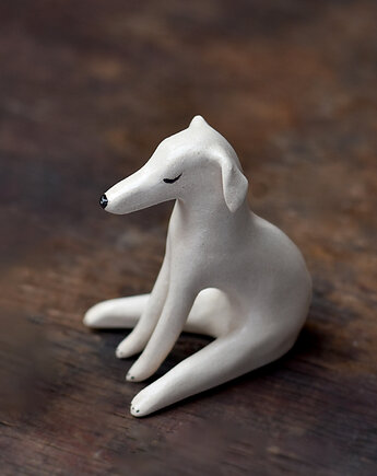 Figurka ceramiczna Nieśmiały Charcik, Richie Acapulco