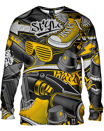 Bluza Bez Kaptura Damska DR.CROW Street Graffiti, DrCrow
