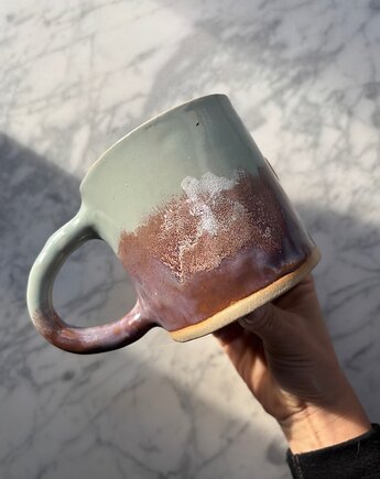 Duży Ceramiczny Kubek Handmade 450 ml Look at the Sky, Maison Fragile