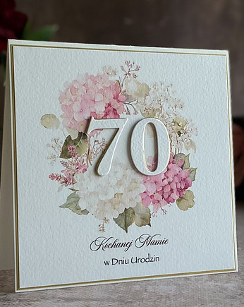 Kartka urodzinowa z kopertą prezentową, BH 75a, Anna Art and Crafts