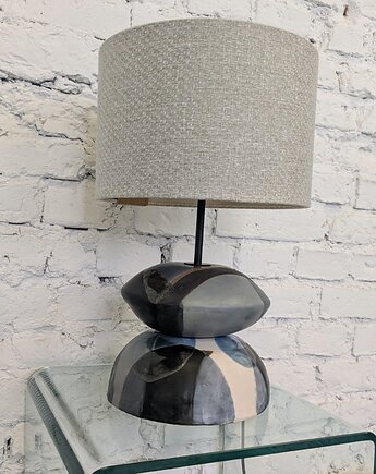 Lampa stołowa ceramiczna, ZmoraClay