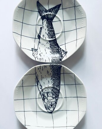 Ryby puzzle, arent plates