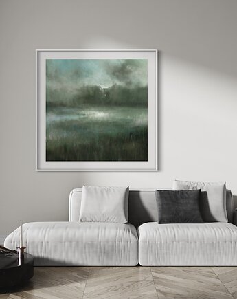 Pejzaż 90x90 cm, Margo Hupert