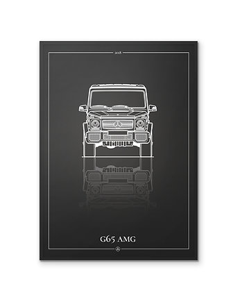 Plakat Motoryzacja - G65 AMG, Peszkowski Graphic