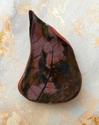 Ceramiczna podstawka Fikuśny liść, annaflora
