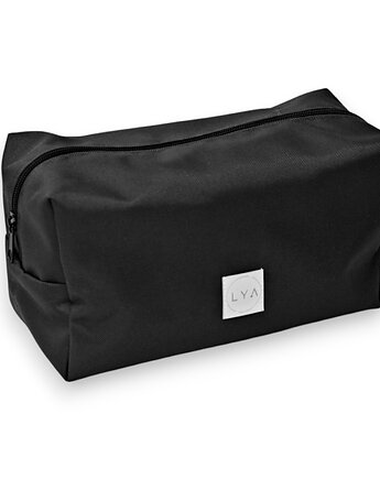 Kosmetyczka męska saszetka wodoodporna etui organizer czarna, Uszyciuch