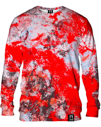 Bluza Bez Kaptura Męska DR.CROW Marble Red, DrCrow