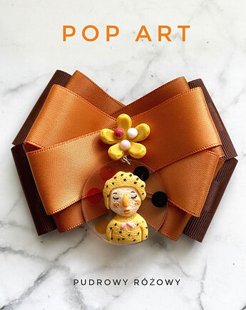 Nowa Kolekcja ART z postaciami 3d wyrwanymi z obrazu, Pudrowy Różowy