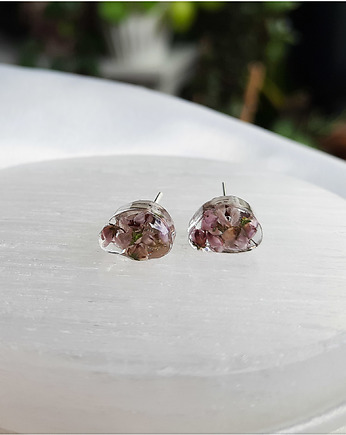 Opływowe sztyfty z wrzosem, Figa handmade accessories