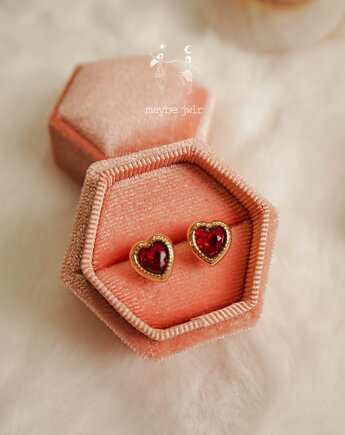 Kolczyki pozłacane Deep Heart, Maybe Jwlr