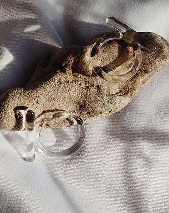 Szklany pierścionek "Line", Joanna Muzyka Studio