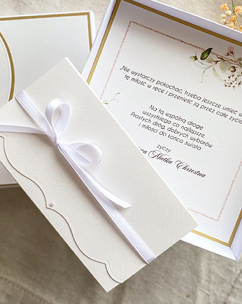 Pudełko na pieniądze dla Młodej Pary, W 46a, Anna Art and Crafts