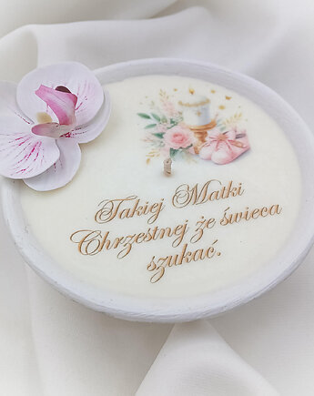 Świeca Takiej Matki Chrzestnej ze świecą szukać / XL w pudełku, Swiecznikowo