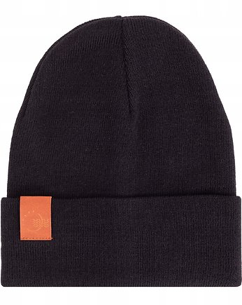 Czapka dziecięcia beanie czarna 3 - 7 lat, FAVES. Socks&Friends