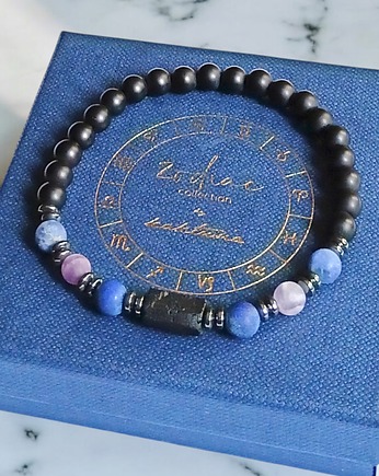 PANNA - zodiac collection - bransoletka na gumce, kaktusia