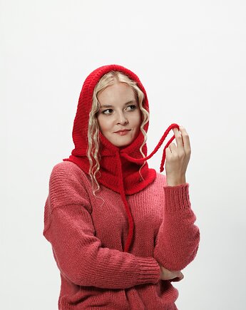 Alpaka Balaclava - czerwony, YOU by Tokarska