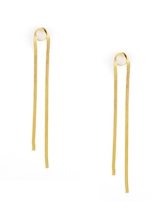 Kolczyki eleganckie żmijki, Kulka Bransoletki