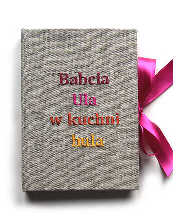 Przepiśnik babci personalizowany, papirell