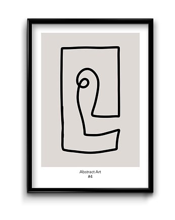 Plakat Abstract Art #4 , Bury Lis