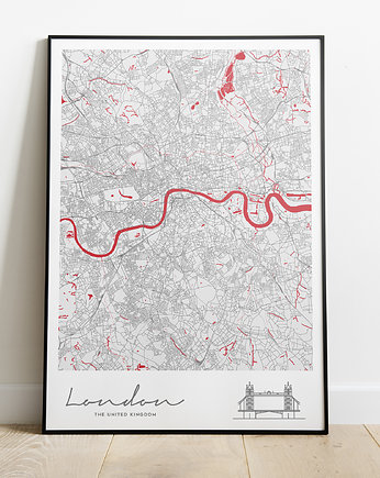 Plakat Miasta Świata - Londyn, Peszkowski Graphic