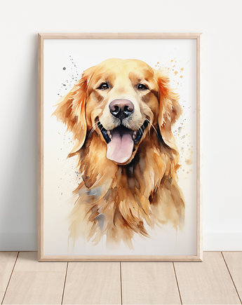 Plakat golden retriever, Whatever the timezone