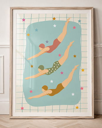Plakat Skok do wody, Tableau Edition