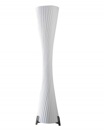 Lampa podłogowa biała Helix 180cm, OKAZJE - Prezent na 80 urodziny
