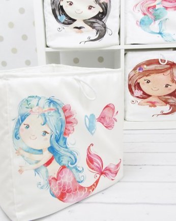Pojemnik na zabawki z Morską Syrenką, Enitka Sweet Baby Room
