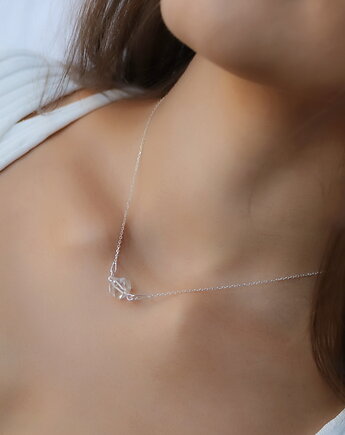Naszyjnik kryształ górski- srebro 925, Coccola JEWELLERY