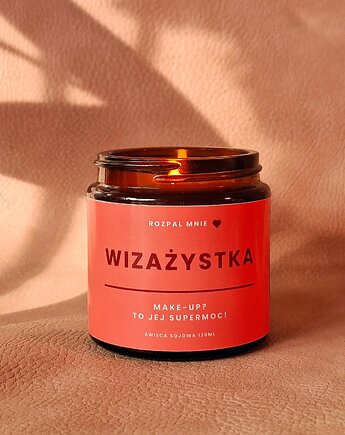 Świeczka sojowa WIZAŻYSTKA, SOy