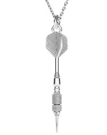 DART-naszyjnik męski  srebro, ISSI Jewelry