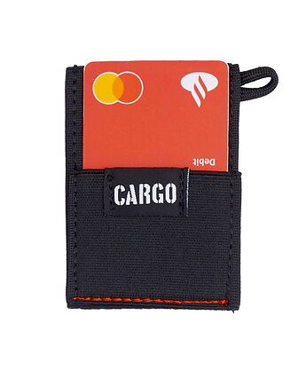 Card Holder Black / małe etui na karty, CARGO by OWEE